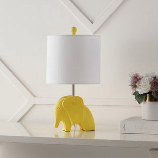 Koda Eclectic Southwestern Resin/Iron Elephant LED Kids Table Lamp