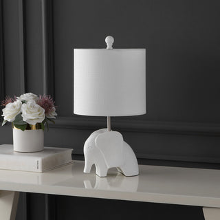 Koda Eclectic Southwestern Resin/Iron Elephant LED Kids Table Lamp