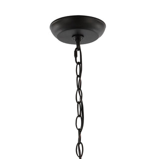 Conical 19" Rustic Farmhouse Iron LED Pendant