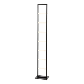 Addlon 59.3" Minimalist Modern Iron Ladder Dimmable Integrated LED Floor Lamp