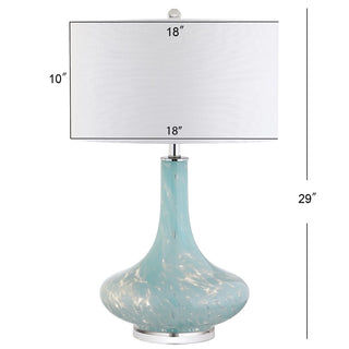 Korbin 29" Glass/Acrylic LED Table Lamp