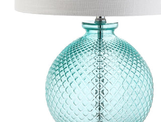 Demi 26" Glass and Crystal LED Table Lamp