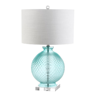 Demi 26" Glass and Crystal LED Table Lamp