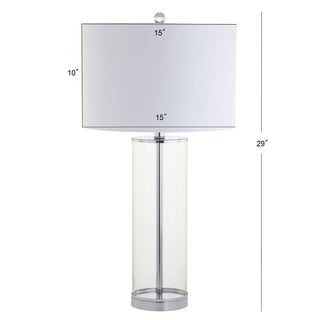 Saul 29" Glass LED Table Lamp