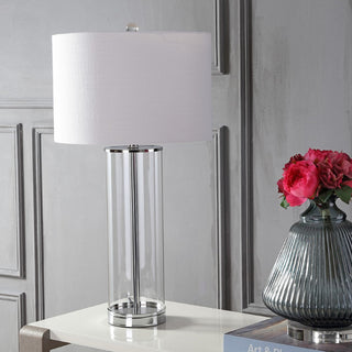 Saul 29" Glass LED Table Lamp