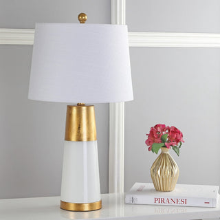 Trent 26.25" Bubble Glass LED Table Lamp