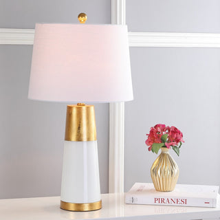 Trent 26.25" Bubble Glass LED Table Lamp