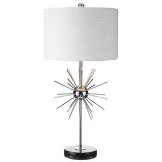 Jazmine 31.5" Metal/Marble LED Table Lamp, Set of 2