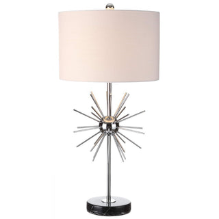 Jazmine 31.5" Metal/Marble LED Table Lamp, Set of 2