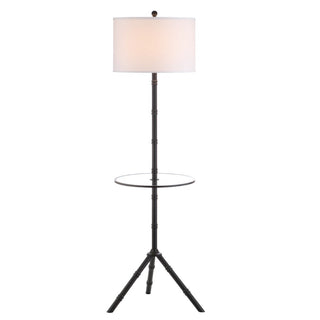 Sloan 62" Metal LED End Table Floor Lamp