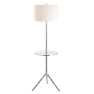 Sloan 62" Metal LED End Table Floor Lamp