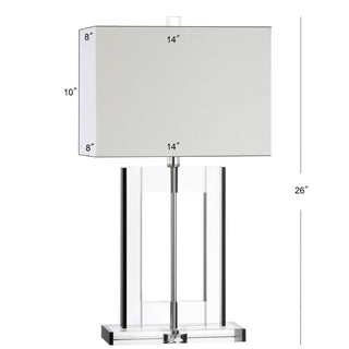 Darius 26" Crystal LED Table Lamp