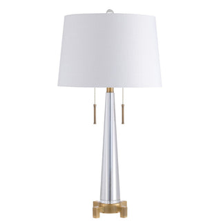 Decker 29.5" 2-Light Crystal LED Table Lamp