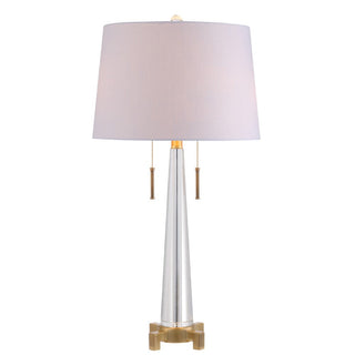 Decker 29.5" 2-Light Crystal LED Table Lamp