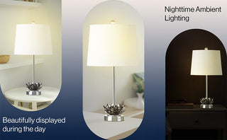 Nelson 25" Crystal LED Table Lamp