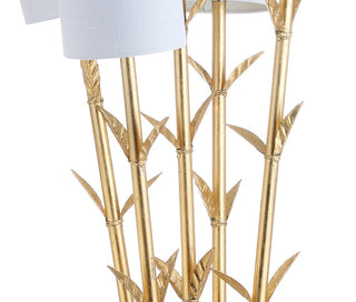 Sebastian 5-Light Brass 65.5" LED Floor Lamp