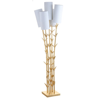 Sebastian 5-Light Brass 65.5" LED Floor Lamp