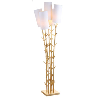 Sebastian 5-Light Brass 65.5" LED Floor Lamp