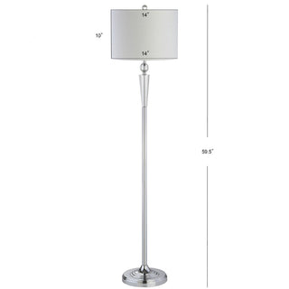 Carolina 59.5" Crystal LED Floor Lamp