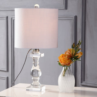 Aron 20.75" Crystal LED Table Lamp