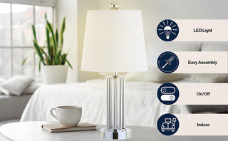 Alena 18" Metal Mini LED Table Lamp