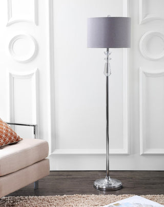 Carmelo 59.5" Crystal / Metal LED Floor Lamp