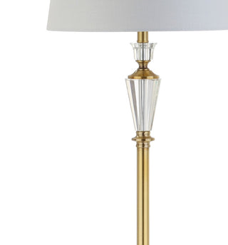 Saul 61" Crystal / Metal LED Floor Lamp