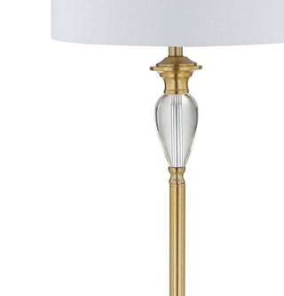 Scott 60" Crystal / Metal LED Floor Lamp