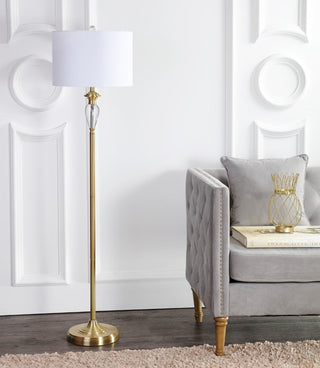 Scott 60" Crystal / Metal LED Floor Lamp