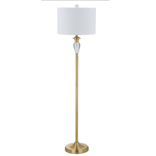 Scott 60" Crystal / Metal LED Floor Lamp