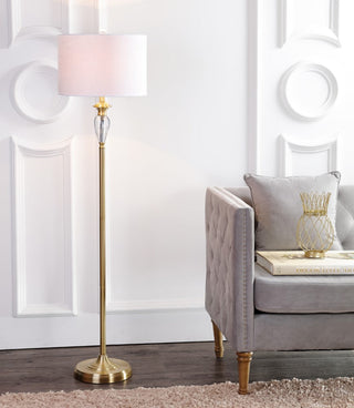 Scott 60" Crystal / Metal LED Floor Lamp