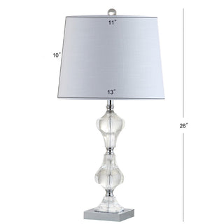 Nora 26" Crystal LED Table Lamp