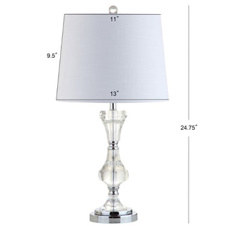 Sterling 25" Crystal LED Table Lamp