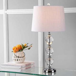 Nathan 27" Crystal LED Table Lamp