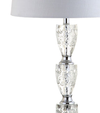 Malik 28" Crystal LED Table Lamp