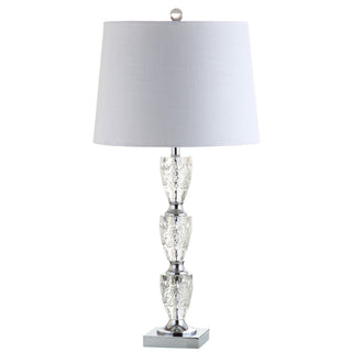 Malik 28" Crystal LED Table Lamp