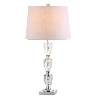 Malik 28" Crystal LED Table Lamp