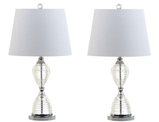 Blake 24" Crystal LED Table Lamp, Set of 2