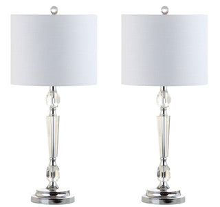 Jocelyn 27" Crystal LED Table Lamp, Set of 2