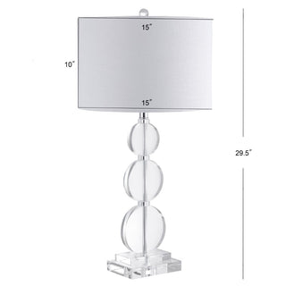 Julio 29.5" Crystal LED Table Lamp