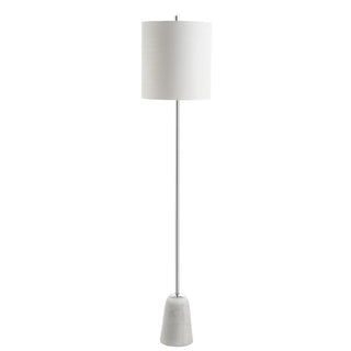 Karlie 62.5" Marble/Metal LED Floor Lamp