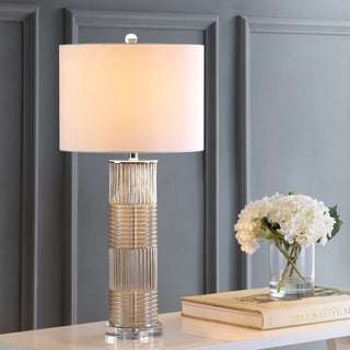 Carnaby 30" Glass/Crystal LED Table Lamp