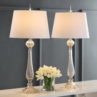 Shankill 32.5" Glass LED Table Lamp, Set of 2