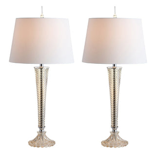 Bourbon 32" Glass LED Table Lamp, Set of 2