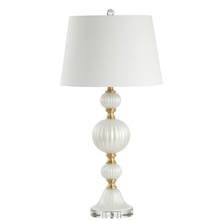 Savile 30" Glass/Crystal LED Table Lamp