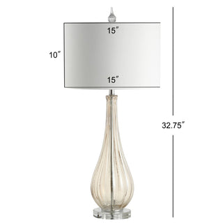 Rambla 32.75" Glass/Crystal LED Table Lamp