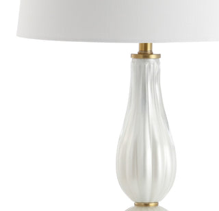 Camden 28" Glass/Metal LED Table Lamp