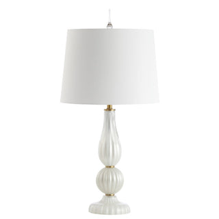 Camden 28" Glass/Metal LED Table Lamp