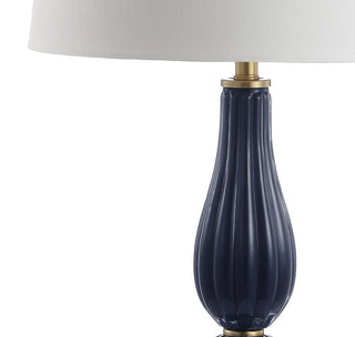 Camden 28" Glass/Metal LED Table Lamp