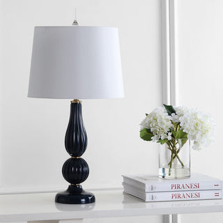 Camden 28" Glass/Metal LED Table Lamp